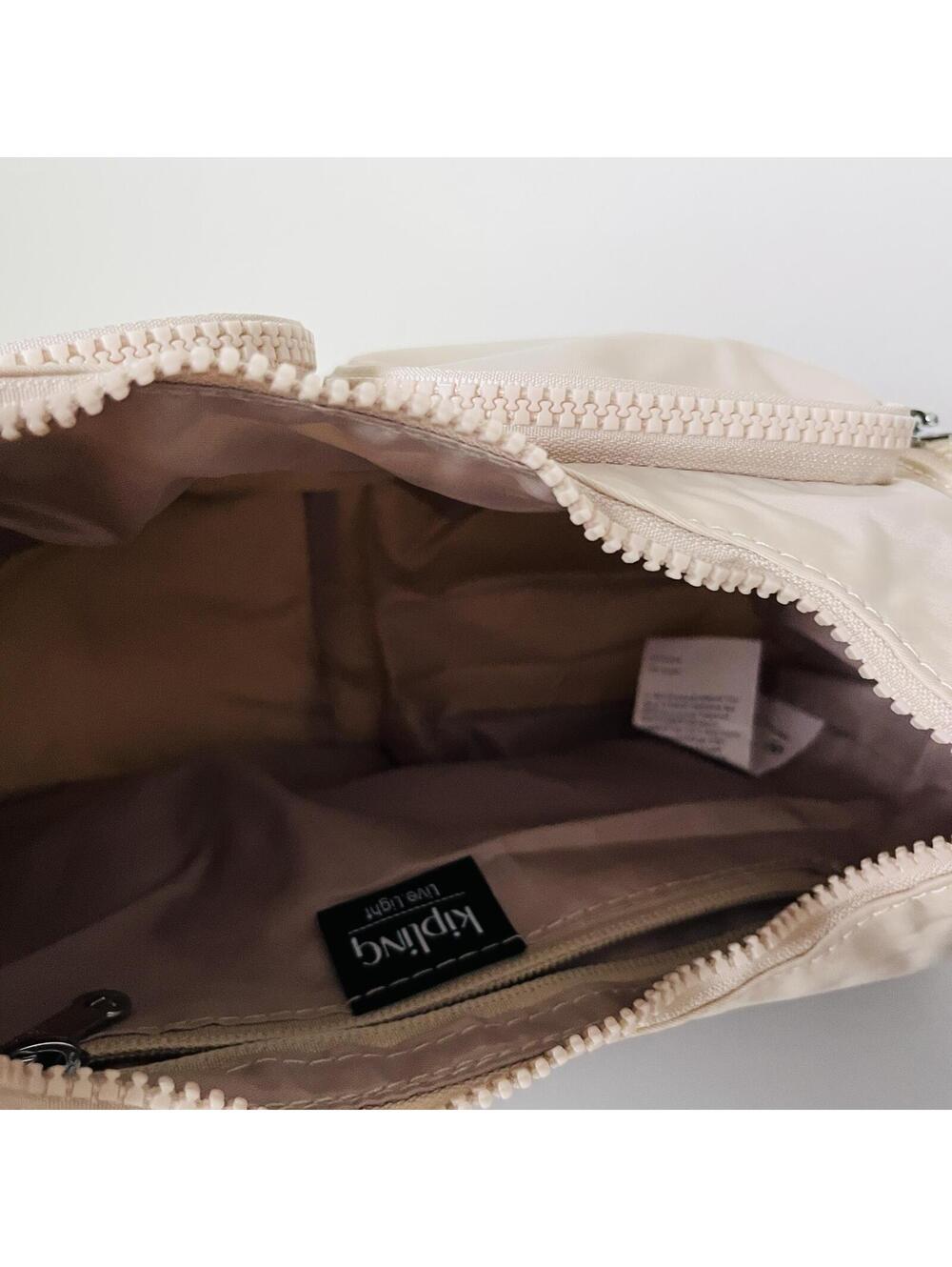 Kipling Basic Rikka Small Crossbody Bag in Ivory White NWT - Picture 5 of 5